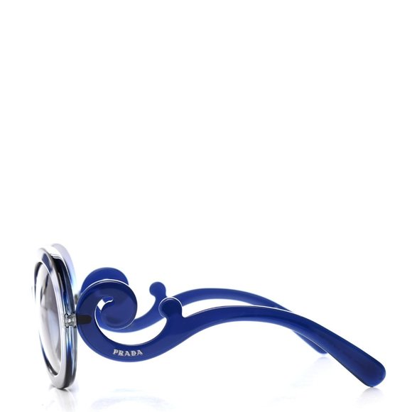 Prada Baroque Sunglasses SPR 27N Blue - Picture 5 of 5